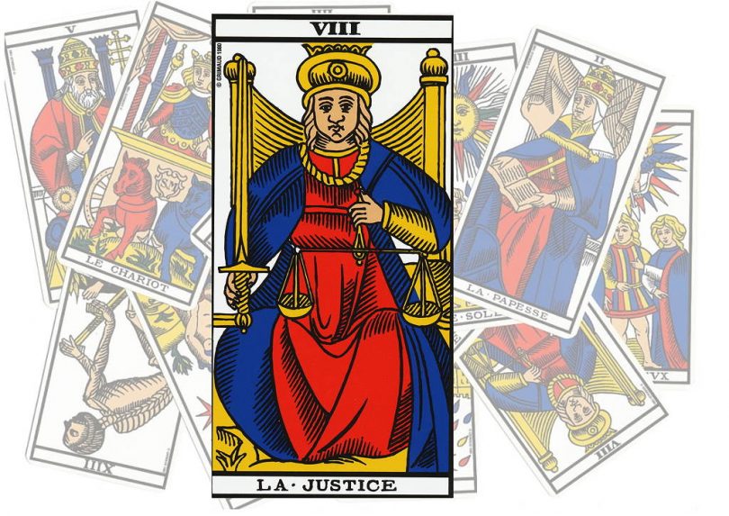 tarot la justice