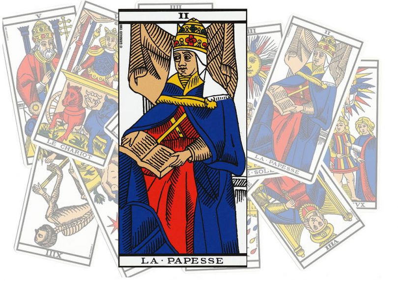 tarot la papesse